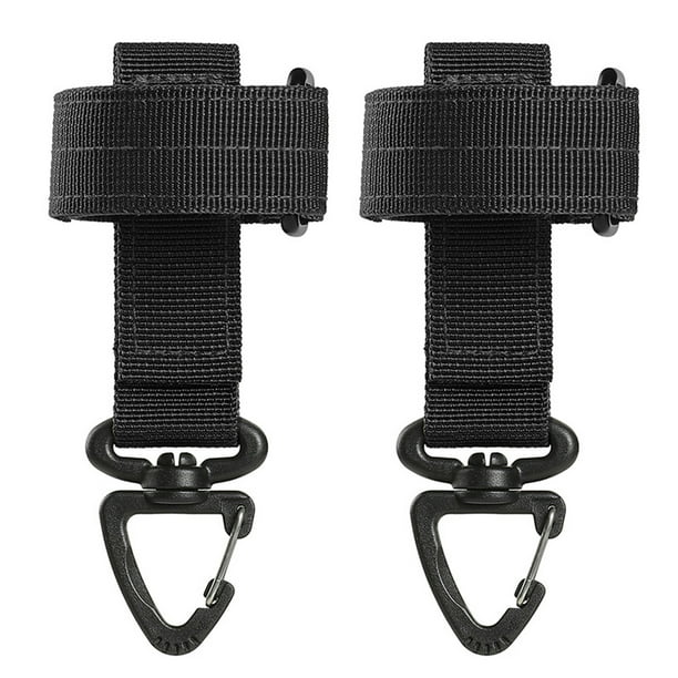 2pcs Outdoor Gloves Hook Storage Buckle Climbing Rope Hiking Hanging Buckle *Z